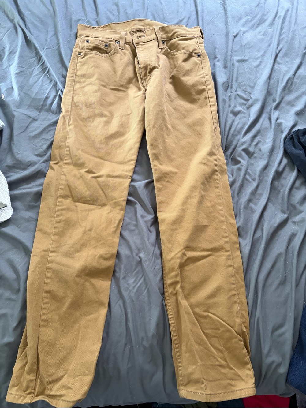 Levi's Slim Jeans in Tan Brown